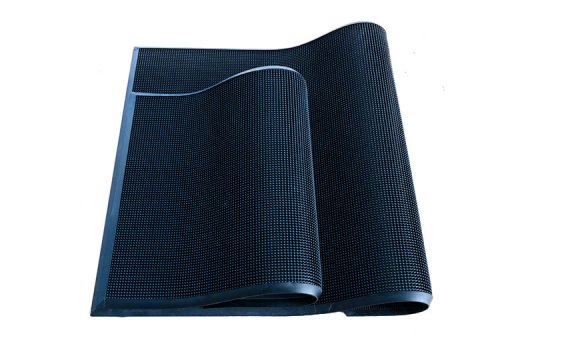 Heavy Duty Scrapes Dirt Finger Tip Rubber Outdoor Mat - China