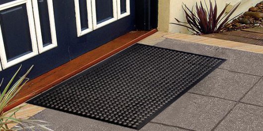 Rubber Scraper Outdoor Mat